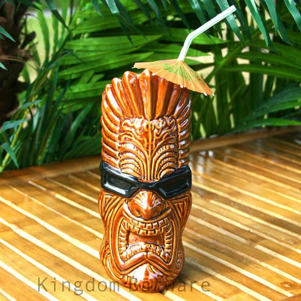 Гавайи Тики-бокалы бокал для коктейлей пивная кружка для напитков Кубок для вина Керамика Тики-бокалы