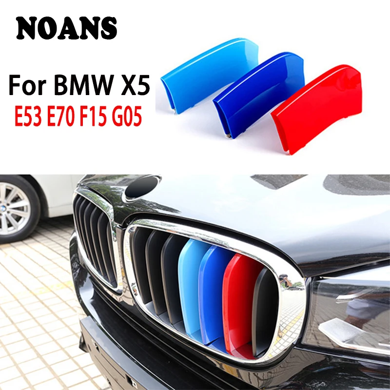 3 шт. 3d-полоски для передней решетки радиатора BMW X5 F15 E53 E70 G05 2016 2017 2018 2019 | Автомобили