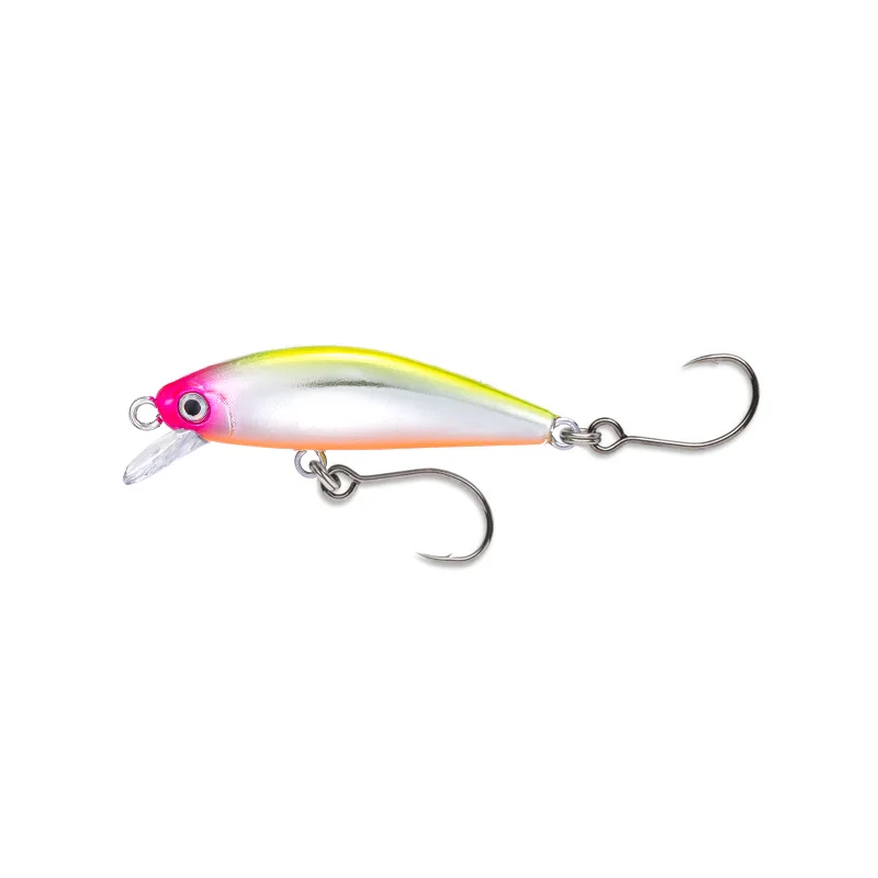 Pesca AGILE MINNOW-38.8S мини рыболовные приманки 38,8 мм 2,5 г поток гольян тонущий воблер isca, искусственный окунь приманка для форели - Цвет: J