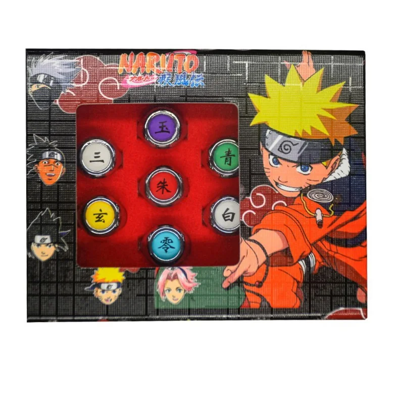 Set X 10 Anillos Akatsuki Naruto Itachi Pain Deidara Tobi