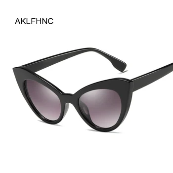 

Sexy Cat Eye Sunglasses Women Luxury Brand Designer Vintage Thick Frame Retro Sun Glasses Female Fashion Eyewear