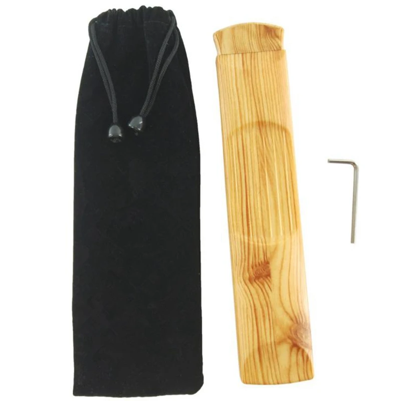 

6 Grade Pocket Guitar Wood Grain Color Mini Pocket Guitar Finger Trainer Right Hand