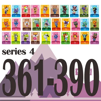 

361-390 Amiibo Animal Crossing Card Amiibo Villager Card Work for NS Games Animal Crossing Amiibo Cards Series Set Season 4