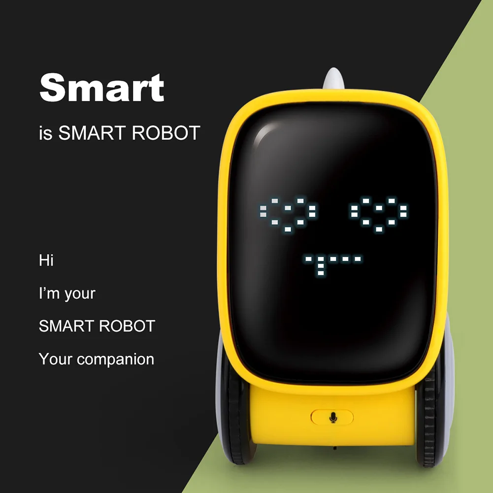 JJRC R16 Smart Robot Touch IR Gesture Control Voice Interaction Dance Music Toy expression Change Intelligent Robots boy Gift