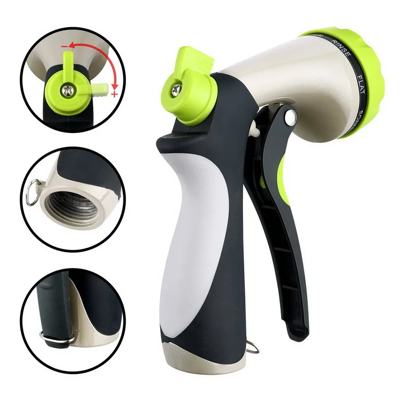 Garden Water Guns Hose Spray Nozzle Heavy- Sprayer Mutifunctional Household Car Washing Gardening Sprinkle Tools | Дом и сад