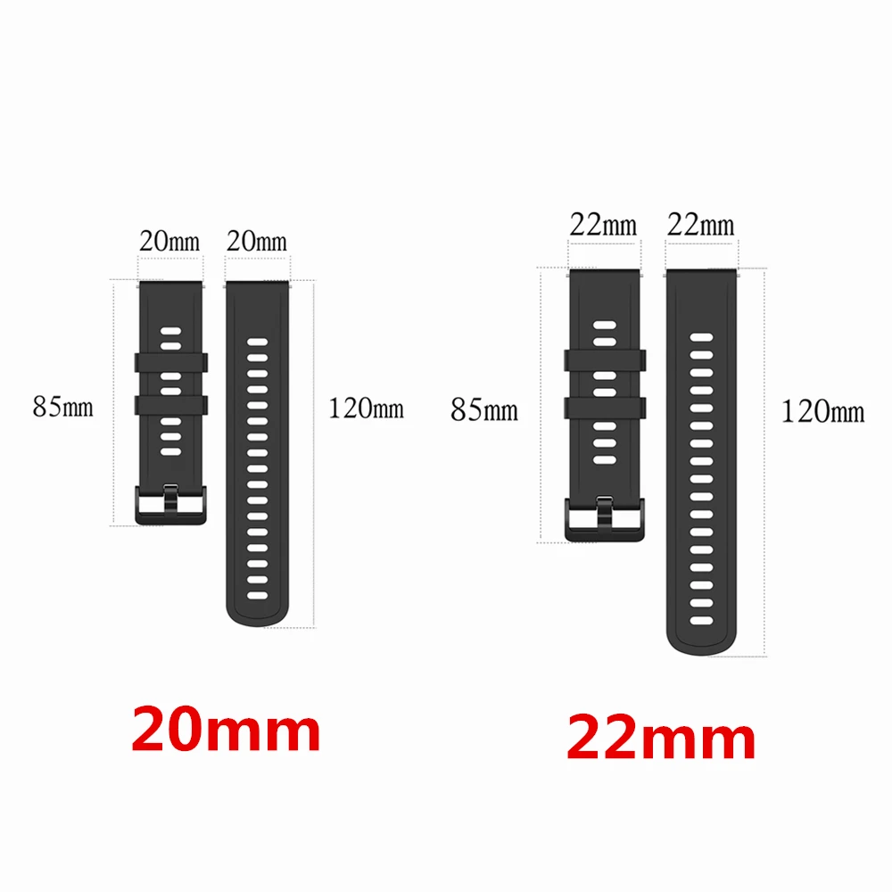 Silicone Wrist Strap for Smart Watches - Durable and Comfortable Watch Band Bracelet