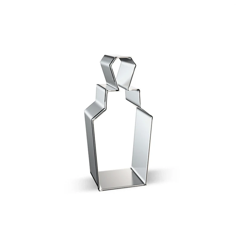 Cookie Cutter Stainless Steel Makeup Tools Biscuit Mould Lipstick Perfume Shape Fondant Cake Mold 3D Pastry