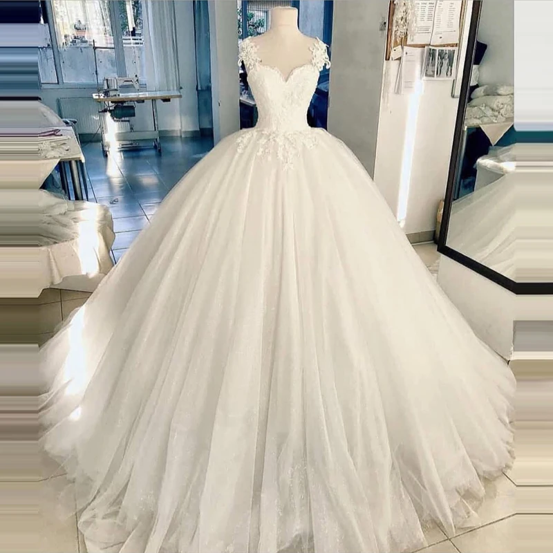 Gelinlik свадебное платье бальное платье принцессы vestido de noiva кружевные свадебные платья Robe De Mariage