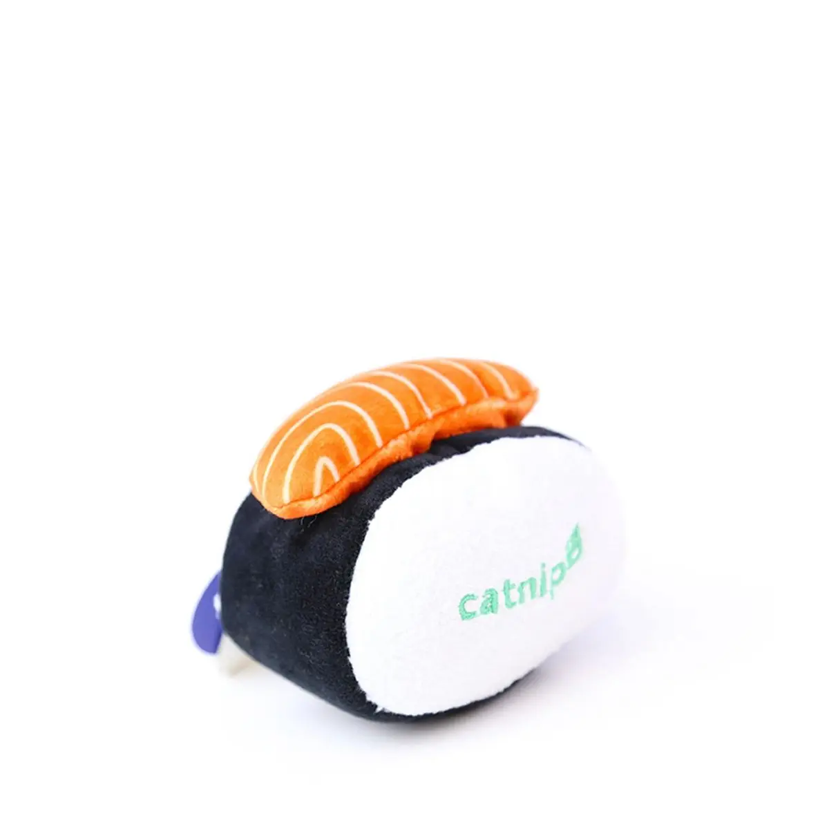 Teething Dog Funny Cute Sushi Shaped Interactive Squeaky Toys Chew Toy Catnip Pillows Cat Mint Toys 