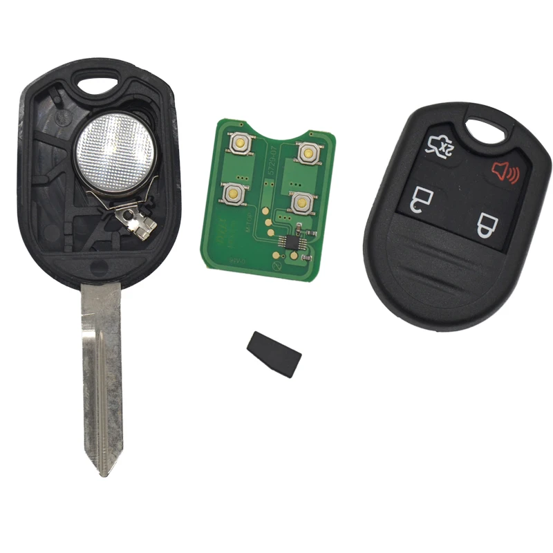 F0020 дистанционный Автомобильный ключ FO38 4 кнопки 315Mhz 4D63 80BitChip CWTWB1U793 для Ford Edge Escape Explorer брелок