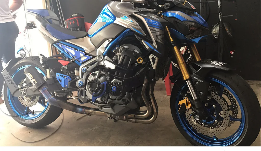 Аксессуары для мотоциклов декоративная винтовая крышка для kawasaki Z900 крышка двигателя крышка распределительного вала винт
