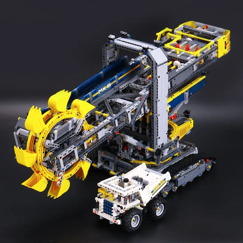 

DHL New 20015 Technic Bucket Wheel Excavator Model Building Assemble Kits Blocks Brick Compatible legoness 42055 Kids Toys Gifts