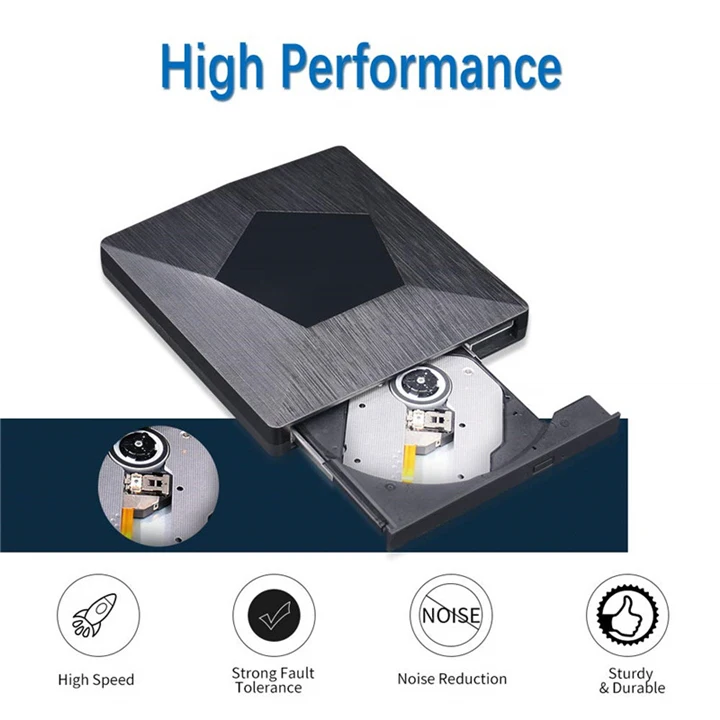 Тип C внешний CD DVD привод горелки USB3.0 Optiacl CD DVD rom плеер рекордер для ноутбука ПК настольные компьютеры с Windows
