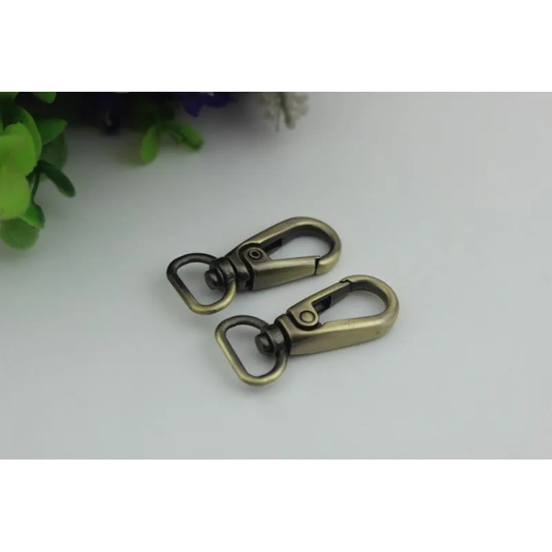 brass Meetee 5/10 шт. 13 мм связка для ключей из металла Bucklefor сумка собачий ошейник с застёжкой "Лобстер" адаптер для часов аппаратных аксессуаров AP507 - Цвет: brass
