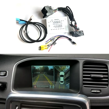 

Car Front and Rear View Cameras Decoder For 2015-2016 Volvo S60 V40 V60 XC60 Sensus Connect System Camera Inputs Interface