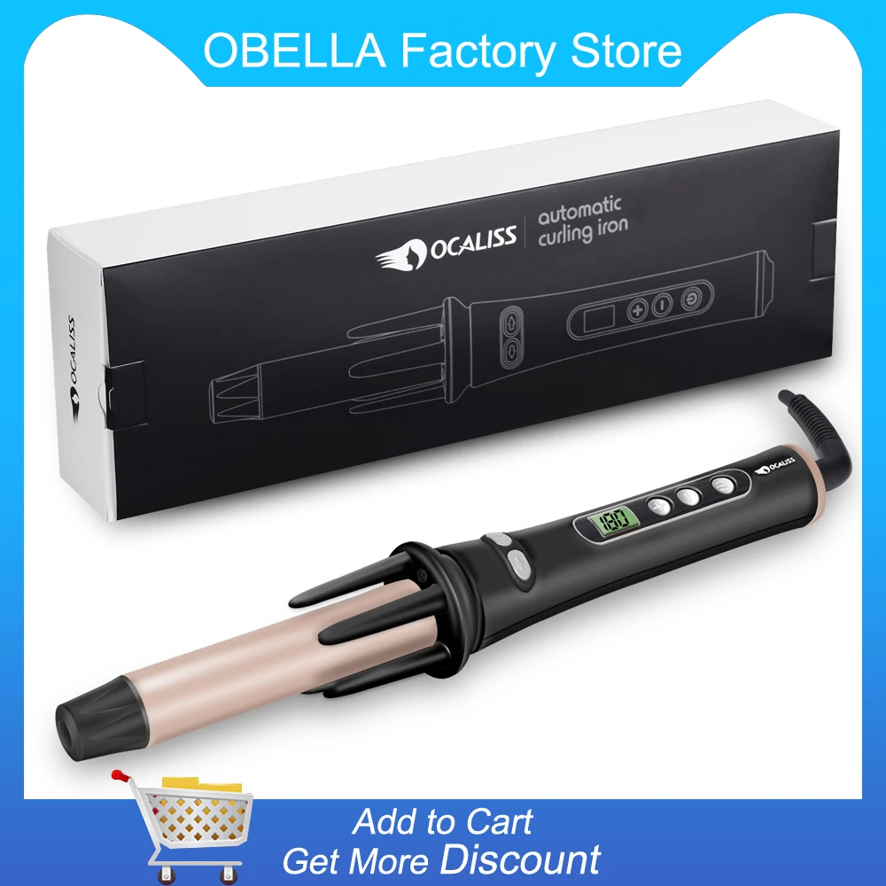 

Curling Iron DIY Hair Styling Ceramic Heating Rod Automatic Simple Hair Curler Ceramic Curling Iron Wavy Curler Hair Styling Too