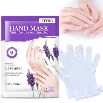 1Pair Lavender Hand Mask Gloves Cream Moisturizing Whitening Hand Spa Gloves Dead Skin Remover Hand Skin Care 2 1Pair Lavender Hand Mask Gloves Cream Moisturizing Whitening Hand Spa Gloves Dead Skin Remover Hand