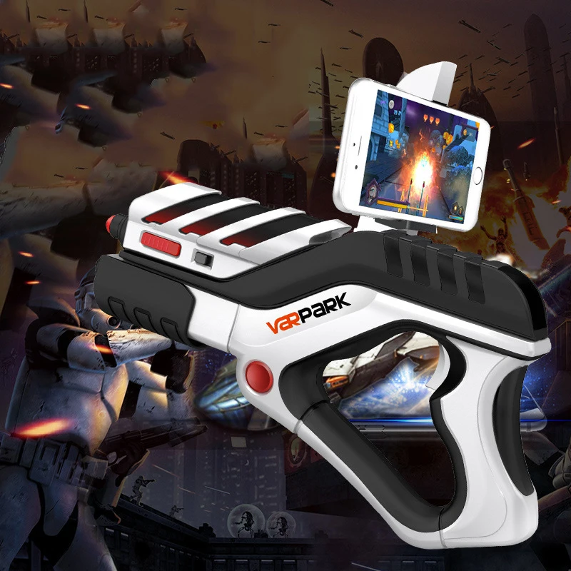 Новая технология AR игрушечный пистолет Английская версия для детей и взрослых