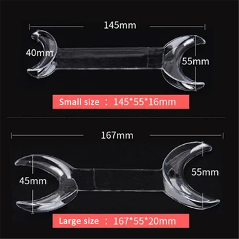 

10pcs Autoclavable Dental Double-Headed Intraoral Cheek Lip Retractor Dental Intraoral Mouth Expanders Dentist Tools