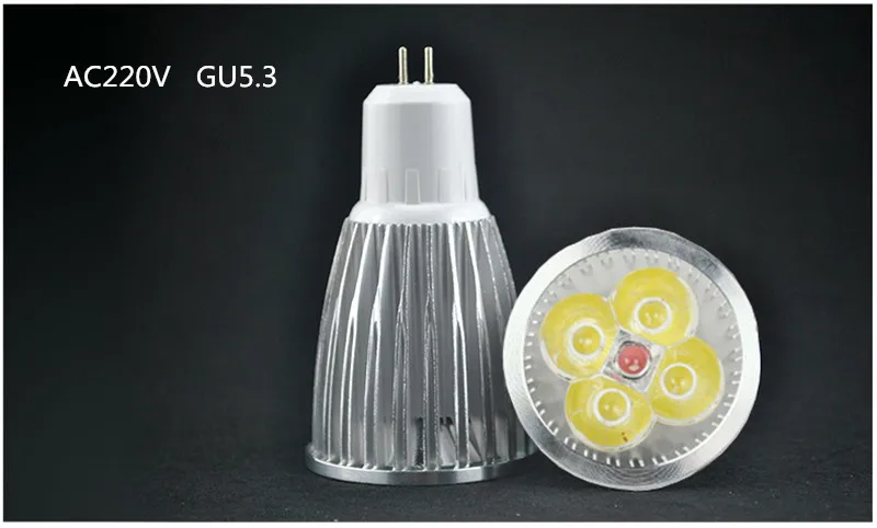 Description Picture 6 of itemEpistar 15W 12W 9W high brightness GU10 GU5.3 E27 E14 MR16 led lamp led spotlight ceiling 220V led bulb light warm/cool white