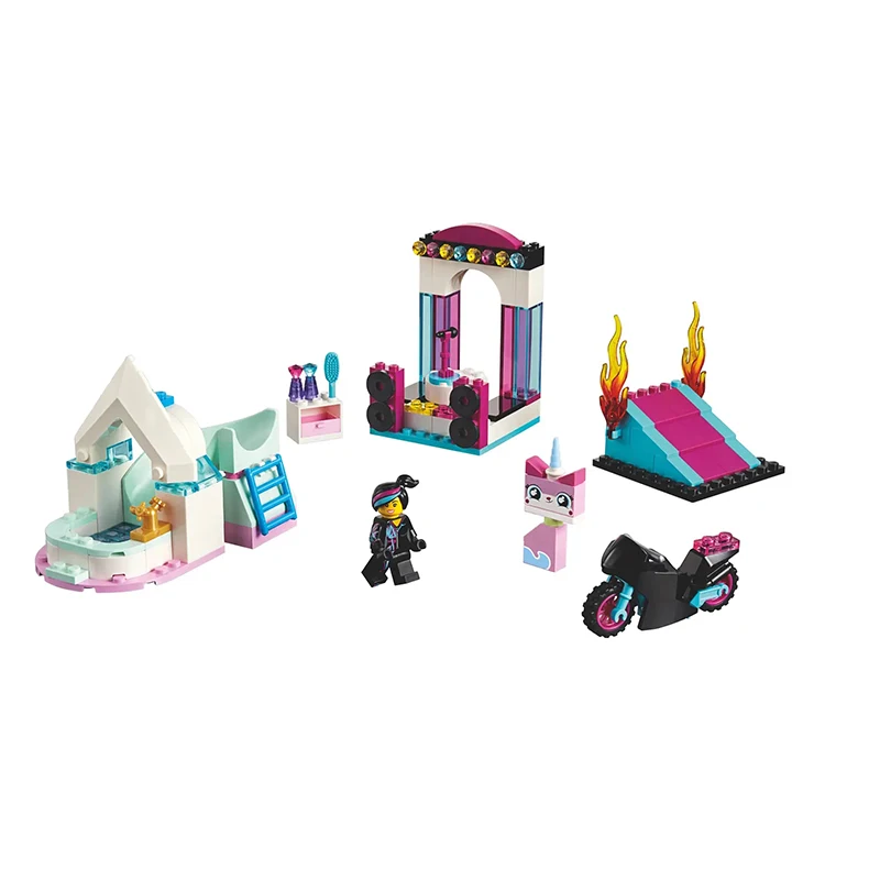 

New Legoingly Movie 2 Toys Lucy's Builder Box Compatible Legoingly Movie 2 70833 Buildin Blocks Toys for Children Birthday Gift