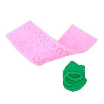 

NICEYARD Non-stick Silicone cake mold Border Decorating Fondant Mould Tools Creative Israel Letters Jelly and Candy Mold DIY