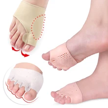 

Five Toes Forefoot Pads for Women High Heels Shoes Insoles Silicone Orthopedic Bunion Corrector Valgus Bone Thumb Toe Separator