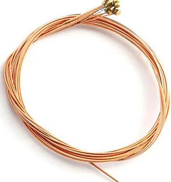 6pcs Red copper 6 шт./компл. Акустическая гитара линейка для регулировки струн стабильные Аксессуары Звук народный прочный для музыкальных инструментов электрический бас красочный - Цвет: 6pcs Red copper