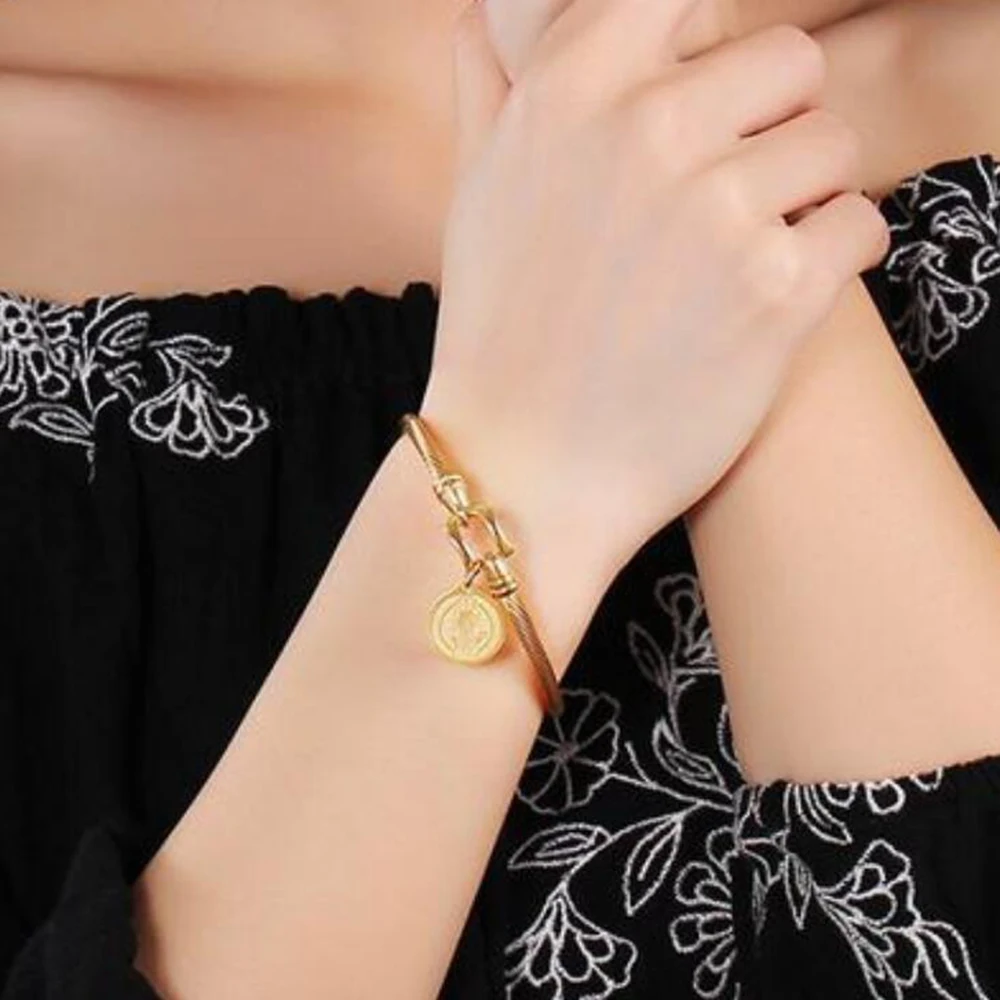 Женский Браслет манжета из нержавеющей стали|bracelets & bangles|bangles for womencuff bracelets |