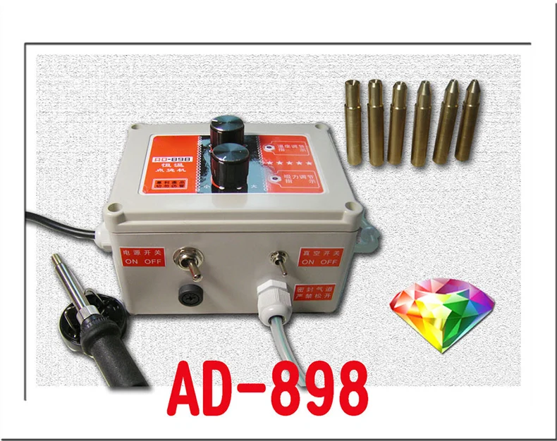 

Welding Machine Point hot drilling pen Driller automatic suction drilling point hot drilling equipment 18W AD-898