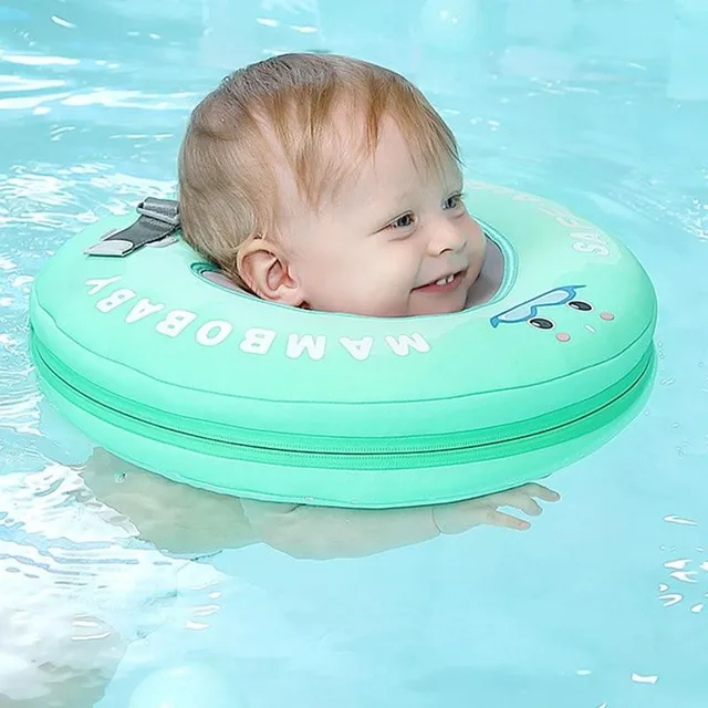Infant-free Swimming Ring Inflatable Circle Swimming Neck Ring Floating Baby Swimming Pool Toys Swim Trainer 2