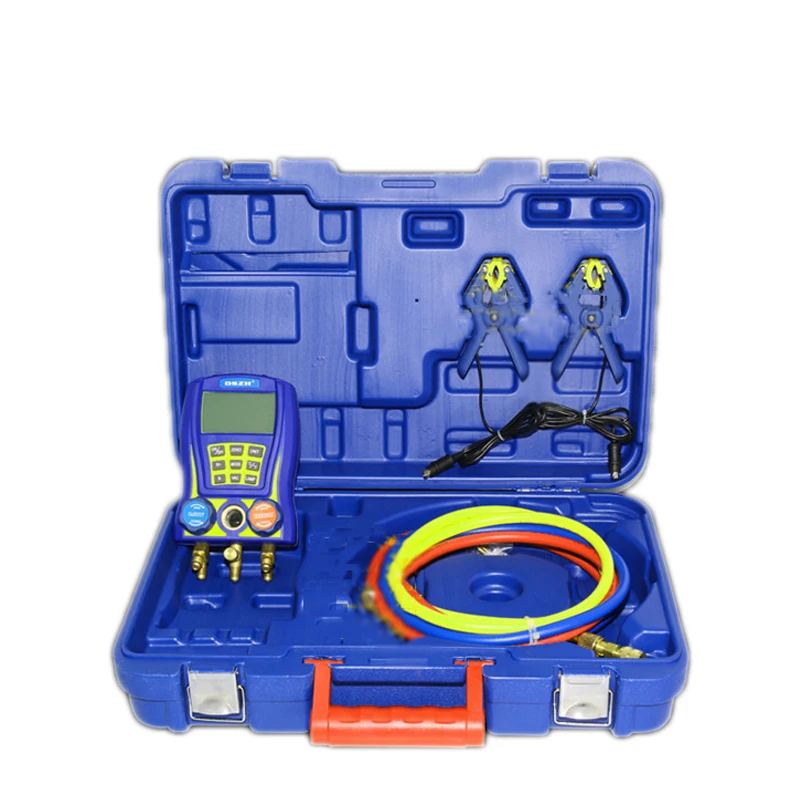 

Digital Display The Cold Media Pressure Gauge WK-6889 Electronic Refrigeration Pressure Vacuum Gauge
