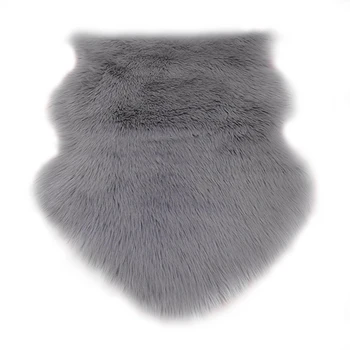 

60x90cm Area Rug Living Room Soft Washable Modern Home Decor Faux Fur Area Rug Irregular for bedrooms, Kids room, car seat, sofa