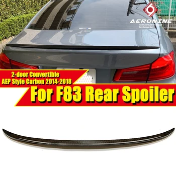 

For BMW F83 M4 AEP Style Carbon Fiber Spoiler Trunk Wings 4-Series 2-door Convertible 420i 428i 430i 435i 440i Wings Spoiler 14-