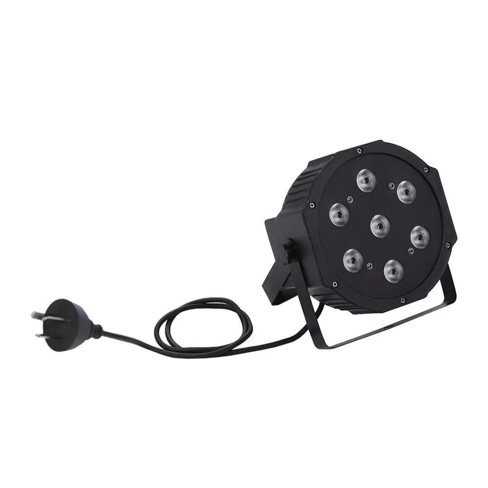 Профессиональное Освещение сцены светодиодный PAR свет 7 светодиодный s 4 в 1 RGBW DMX512 8/5 каналов с пультом дистанционного управления для KTV Клубные вечерние DJ шоу