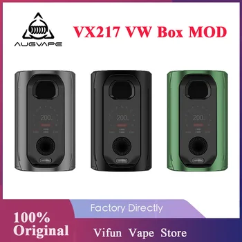 

Original AUGVAPE VX217 VW Box MOD Fit Dual 18650/20700/21700 Cells 1.3-inch Color Display 217W Max Output E-Cigarette Vape Mod