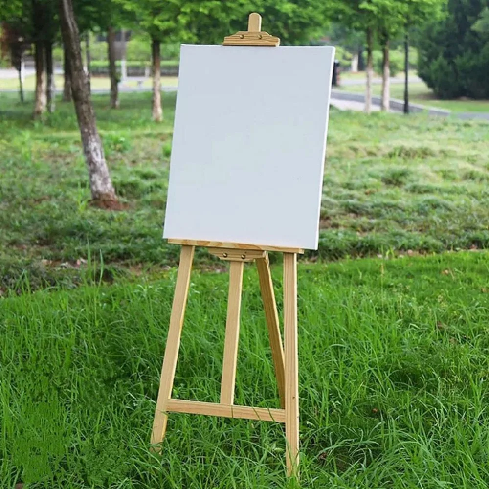 1 предмет, хлопковая деревянная рамка для Холст Картина маслом Краски ing профессиональный белый пустой квадрат для рисования в рамке для грунтованный масляные, акриловые краски