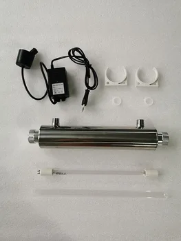 

16W UV sterilizers with holder 2GPM 1/2" male thread water treatment