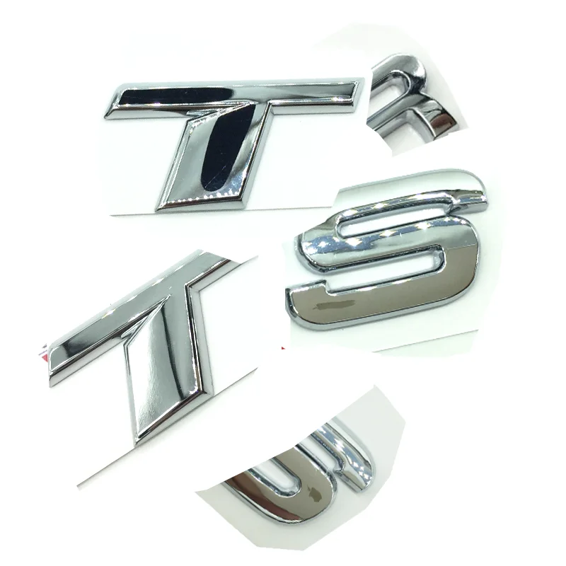 OEM ABS табличка для Audi T R S TT TTS TTRS хромированная Серебряная эмблема 3D логотип