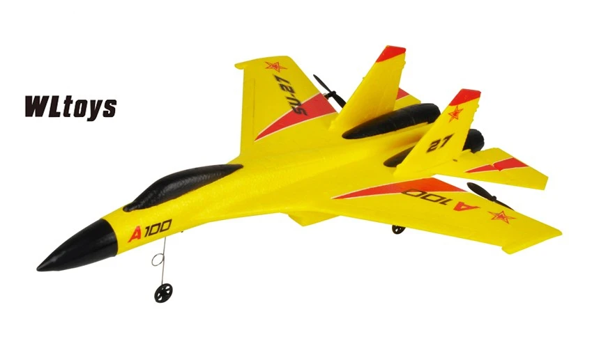 Квадрокоптер Parkten WLtoys A100 SU27 2 4G 3Ch Радиоуправляемый самолёт с фиксированным