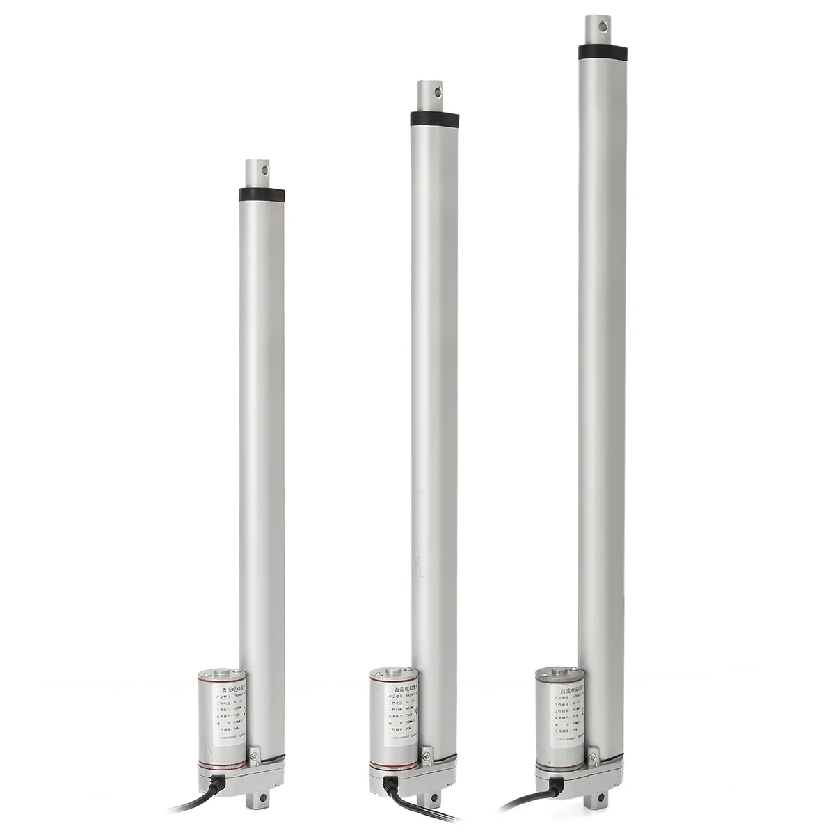 Elétrico para Lectric Faixa de Tensão de Entrada Liga de Alumínio Polegada Motor 12v Atuador Linear Auto Monociclo Scooter 750n 4-18 330lbs dc atuador linear elétrico para lectric auto monociclo