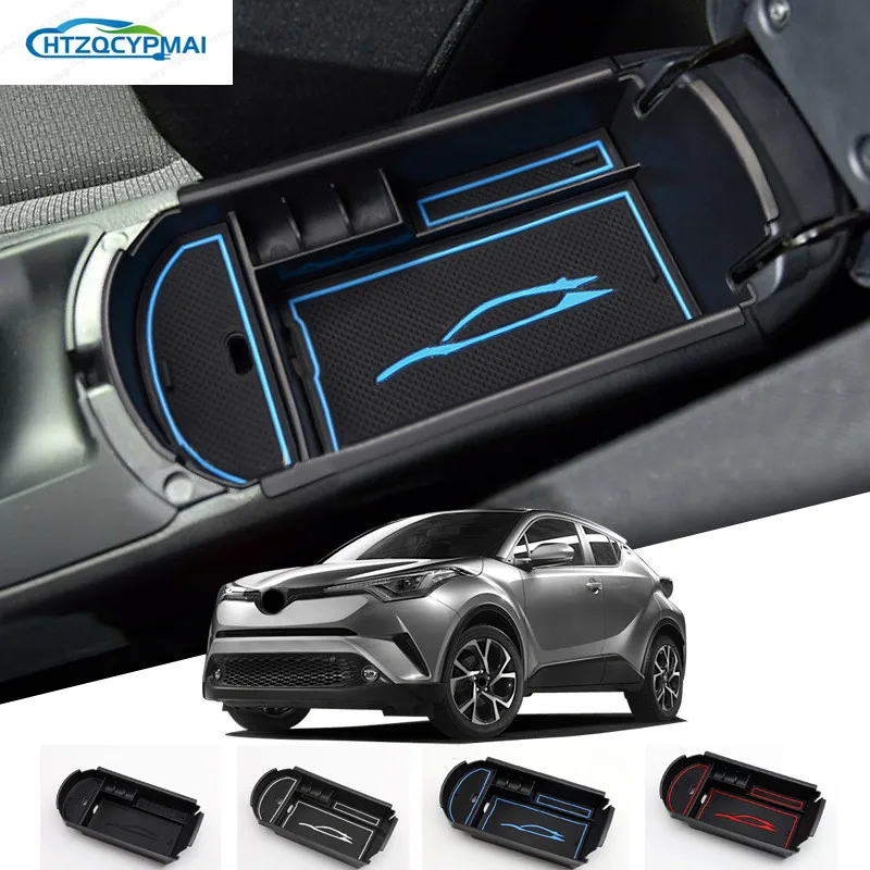 

FOR Toyota C-HR armrest box storage box car interior modification device box CHR compartment decoration storage box