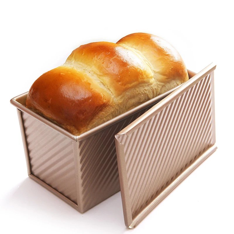 CHEF MADE 250g 300g 450g Toast Mold Box with Lid Non-stick Pan Cake Home Kitchen Accessories Baking Tools | Дом и сад
