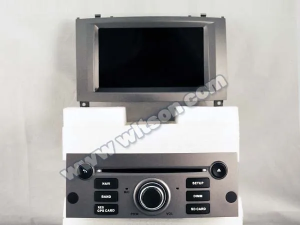 " Android 9,0 Pie OS автомобильный DVD Мультимедиа Навигация gps радио для peugeot 407 2003-2010 с большим углом обзора ips экран