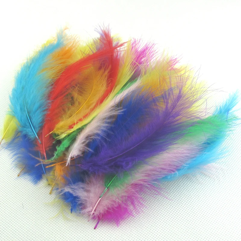 DIY Jewelry Accessories Pointed Tail Feather White Decorative Material For | Дом и сад
