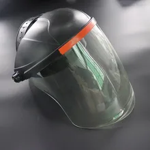 Safety Protective Cover Head-mounted Face Shield Clear Screen Protect Face Shield-shaped Structure Full Face Protection