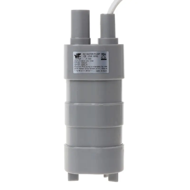 Погружной мотор водяной насос DC12V 1.2A микро 14л/мин 600л/ч 5 м