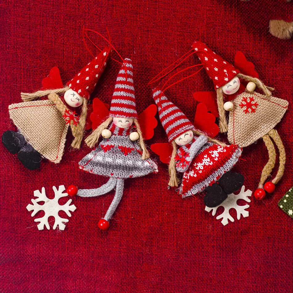 1 шт. кулоны в виде ангела, рождественские украшения, подвески, маленький подарок на год, рождественские вечерние украшения, фенечки, SA146