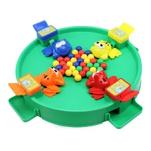 Забавные игрушки голодна лягушка едят бобы игры родитель-ребенок Интерактивная детская доска игры для снятия стресса игрушка интересный