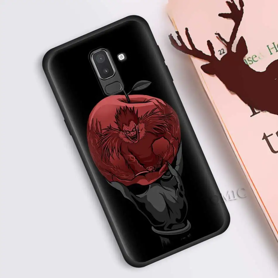Death Note Ryuk Кира чехол для samsung Galaxy J8 J6 J4 A6 A7 A8 A9 плюс M10 M20 M30 S M40 силиконовый чехол для телефона с изображением на задней панели Чехол